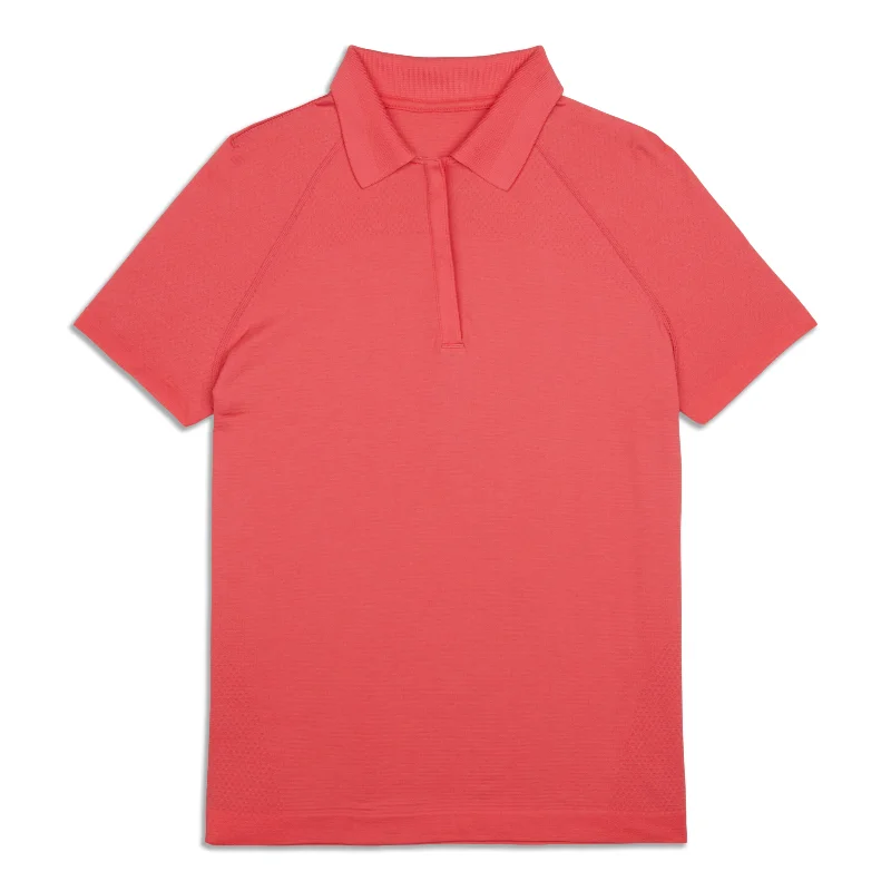 Swiftly Tech Short-Sleeve Polo Shirt - Resale Relaxed Women's 
