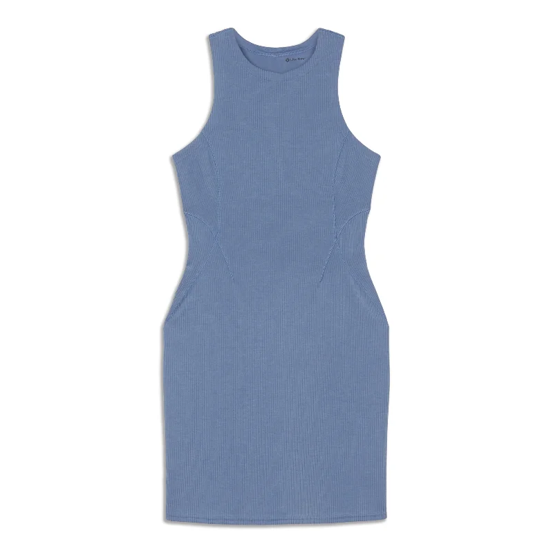 Ribbed Softstreme Slim-Fit Tank Dress - Resale Rugged Women's Outdoor 