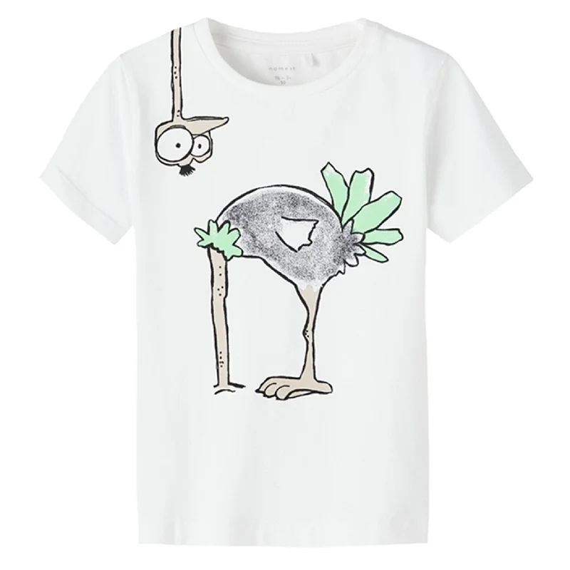 Name it Bright White Fama T-Shirt Sophisticated Women's 