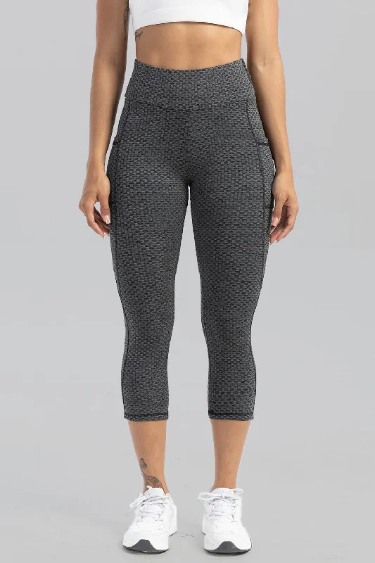 Contrast Stitching High Waist Active Pants Streetwear Style for 