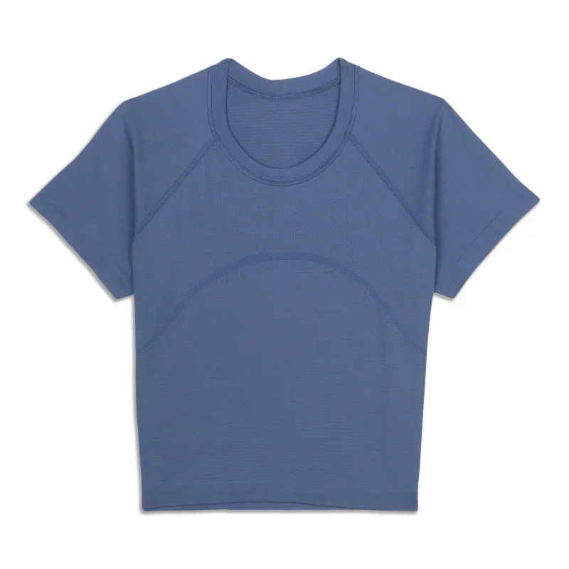 Swiftly Tech Cropped Short-Sleeve Shirt 2.0 - Resale Modern Women's 