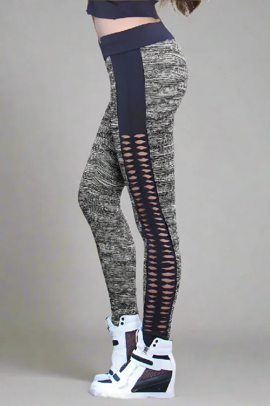 Alto Giro Tecno Laser Cut Legging Luxurious Women's High -  end