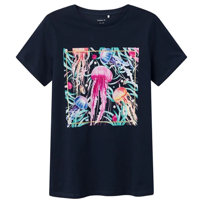 Name it Dark Sapphire Hilde T-Shirt Sporty Women's Tennis