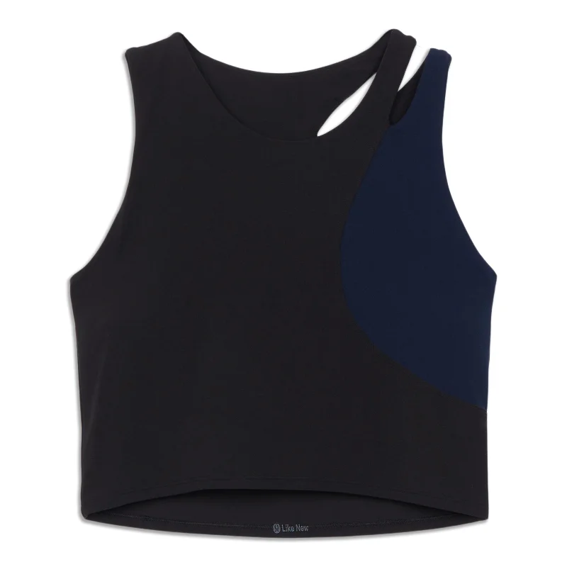 Asymmetrical Yoga Tank Top - Resale Youthful Women's Anime - inspired