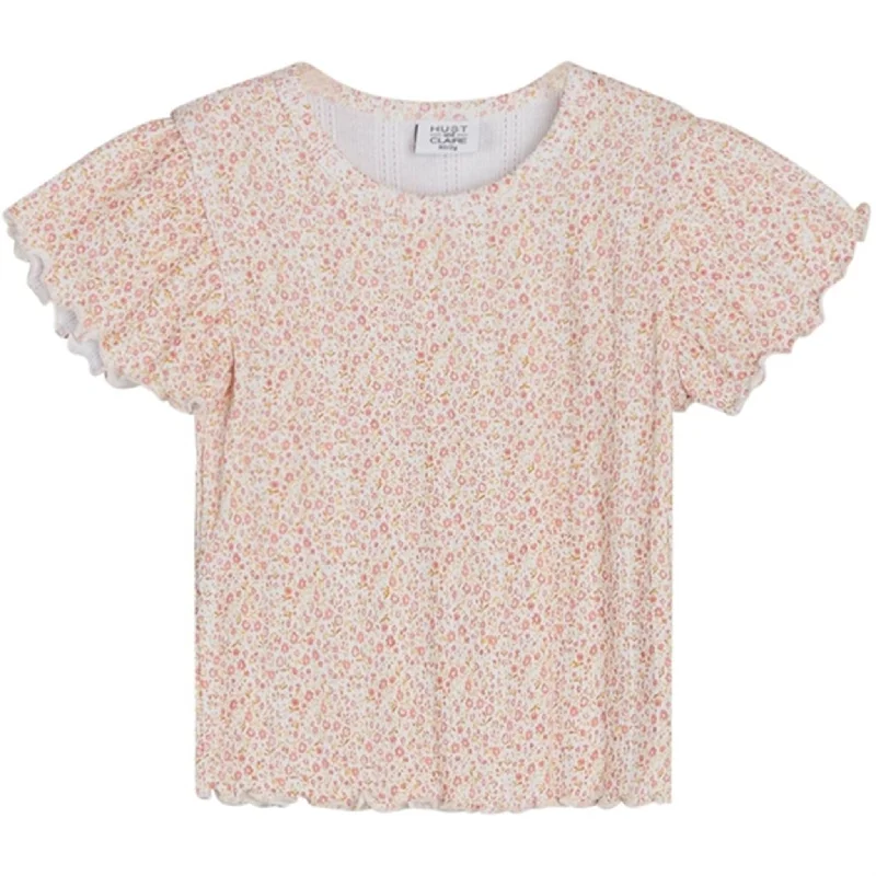 Hust & Claire Mini Abna T-shirt White Practical Women's Multi - 