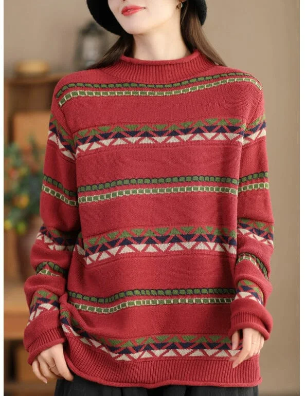 Women Autumn Winter Casual Knitted Cardigan Casual Women's Loose - fitting