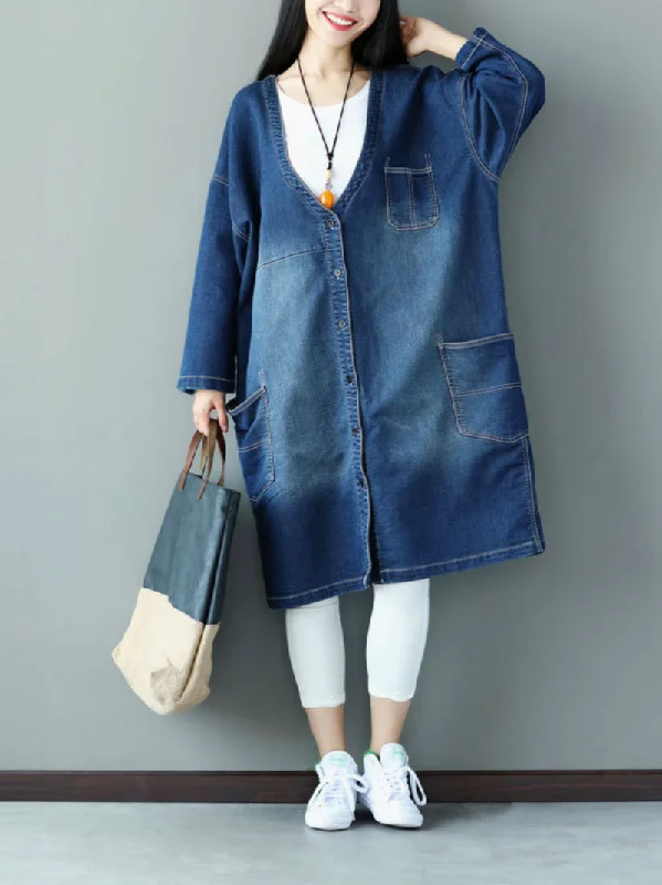 Women's Chic & Comfy Pockets Style Cardigan Windbreaker Dynamic Women's High - energy
