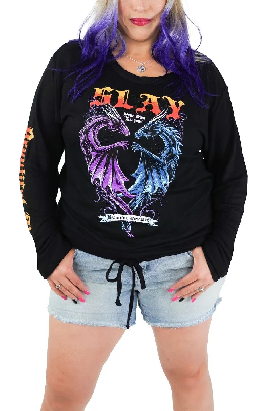 Slay Cinch Waist Pullover Dapper Women's 1920S