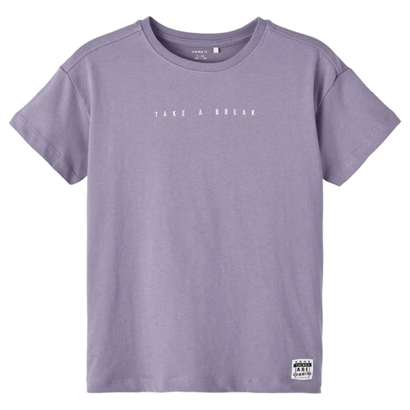 Name it Wisteria Jensen T-Shirt Sporty Women's Athleisure 