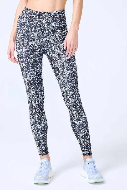 TLC Printed Leggings in Lace Practical Women's Multi - 