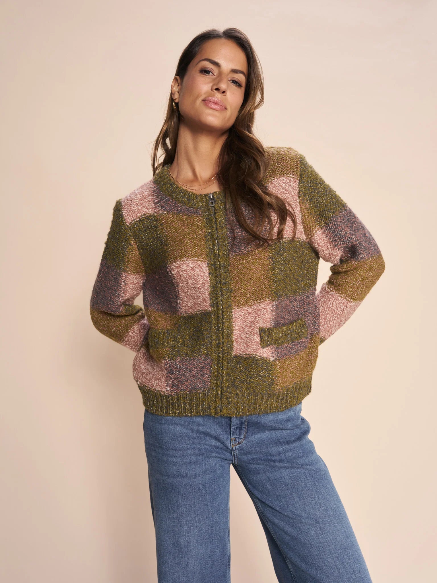 Mos Mosh Multi Coloured Lzana Cardigan Business