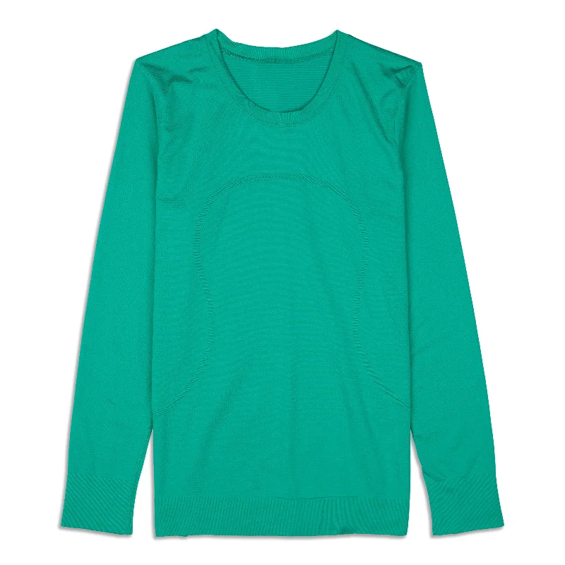 Swiftly Relaxed Long-Sleeve Shirt - Resale Sophisticated Women's 