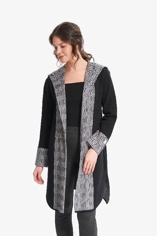 Joseph Ribkoff Open-Front Design Cardigan Scandinavian