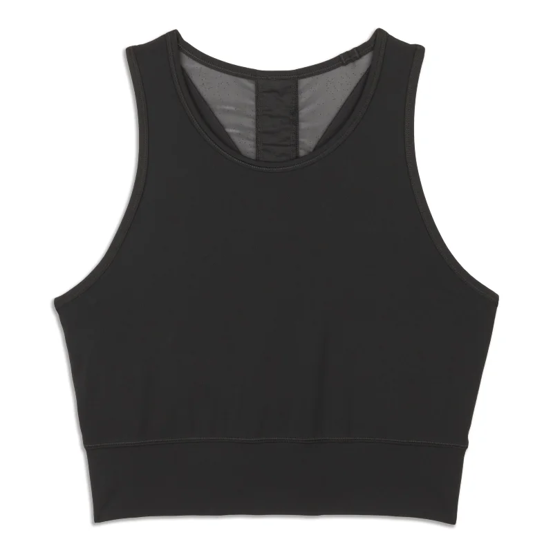 -Back Training Cropped Tank Top - Resale Practical Women's Quick - dry