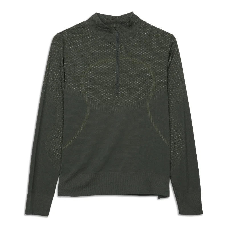 Swiftly Relaxed Half Zip - Resale Trendy Women's 