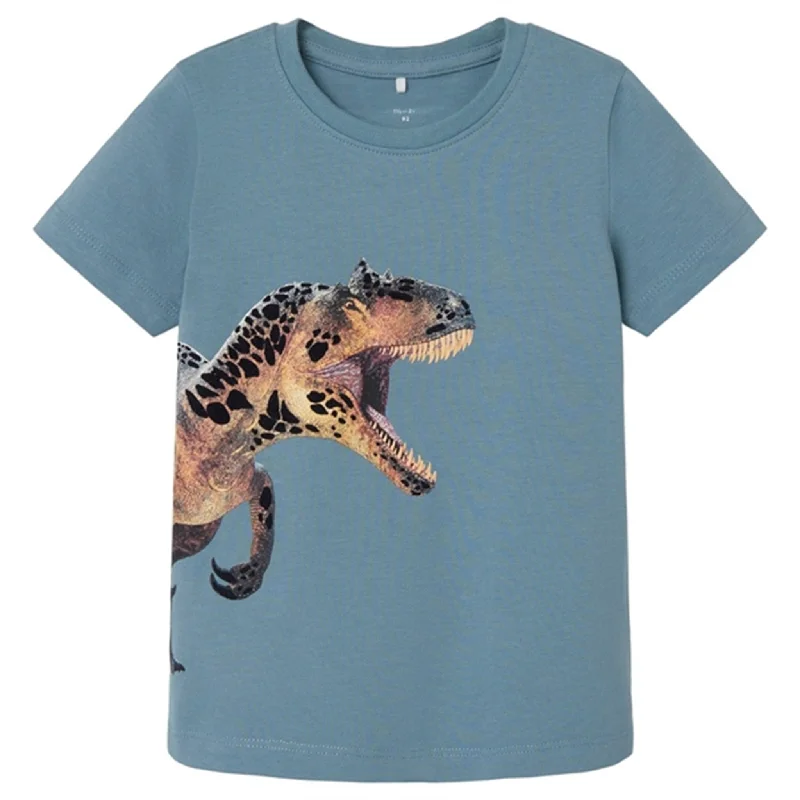Name it Smoke Blue Hesa T-Shirt Practical Women's Quick - dry