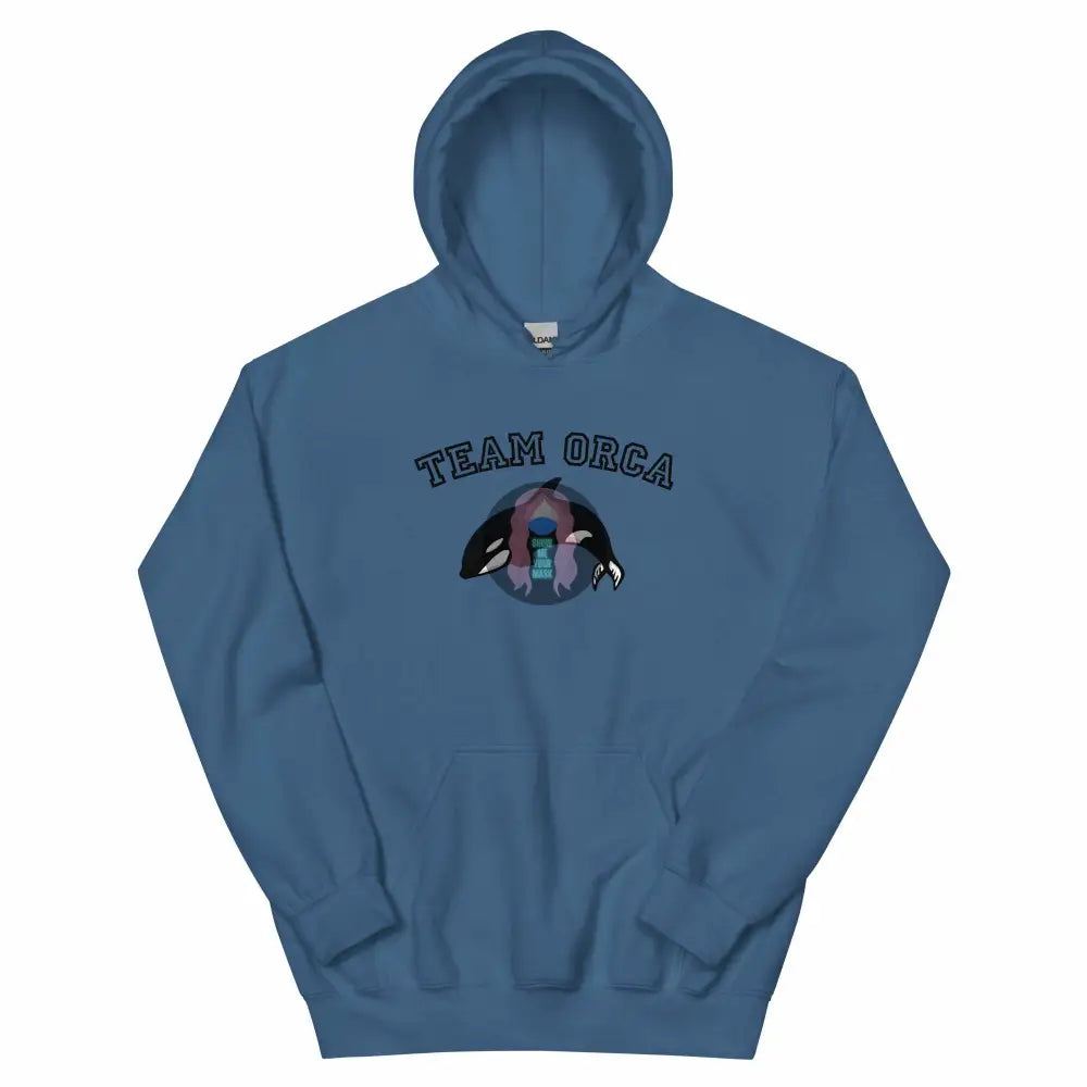 "Team Orca" Unisex Hoodie Dapper Women's 1920S