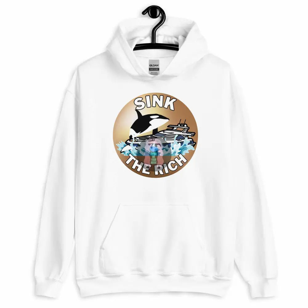 Orca "Sink the Rich" Unisex Hoodie Gym