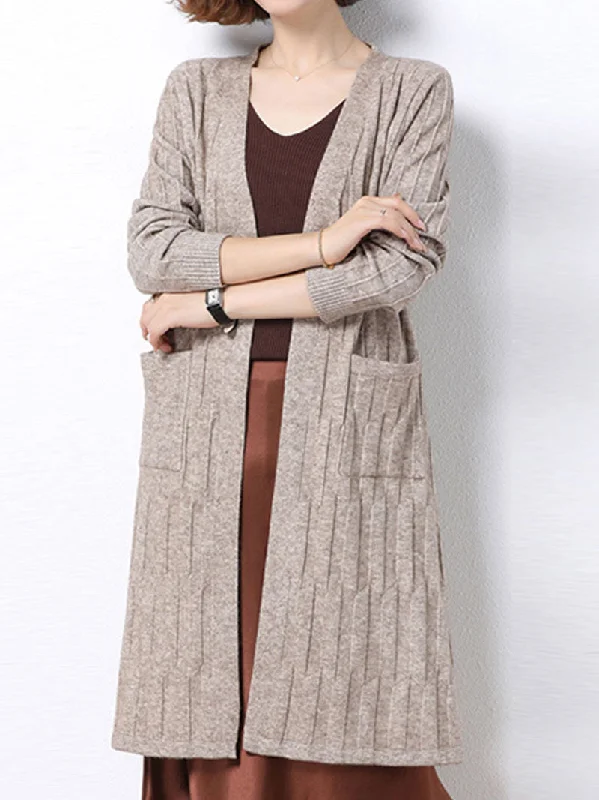 Wait For It Long Cardigan Hip Women's Urban