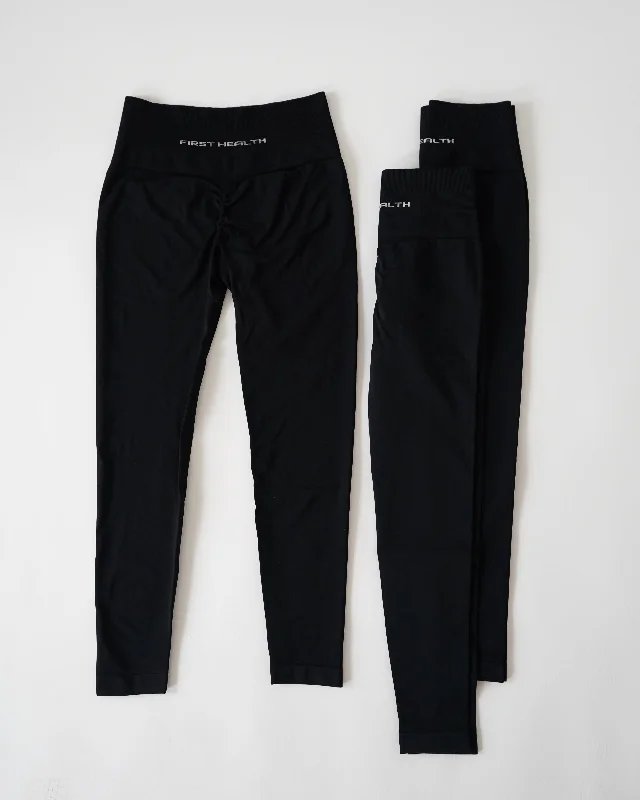 Enhance Leggings - Licorice 3 Pack Compression