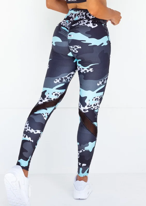 Bootylicious Tiffany Camo Legging Compression