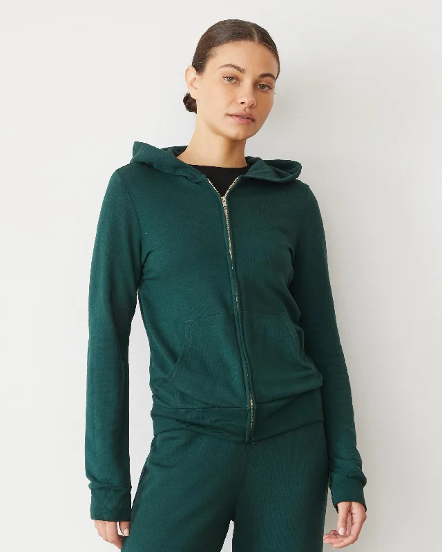 Softfleece Zip Up Hoody Luxurious Women's High -  end