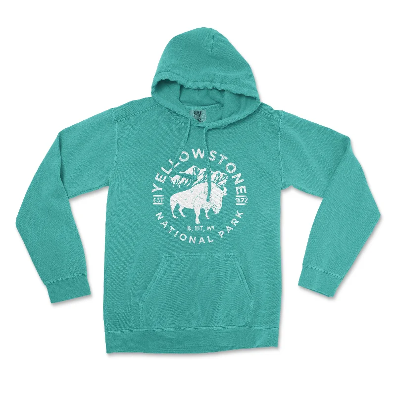 Yellowstone National Park Comfort Colors Hoodie garde