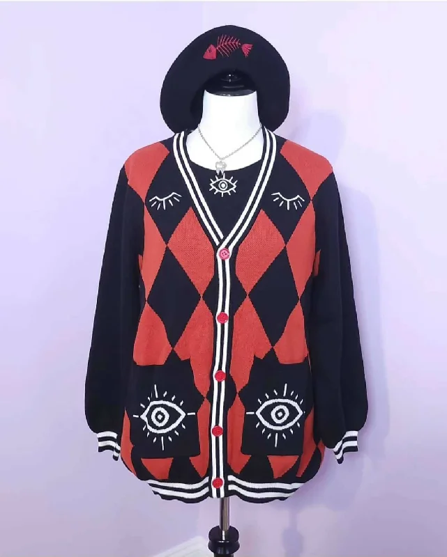 Cardigan of Illusion Classic Women's Tweed