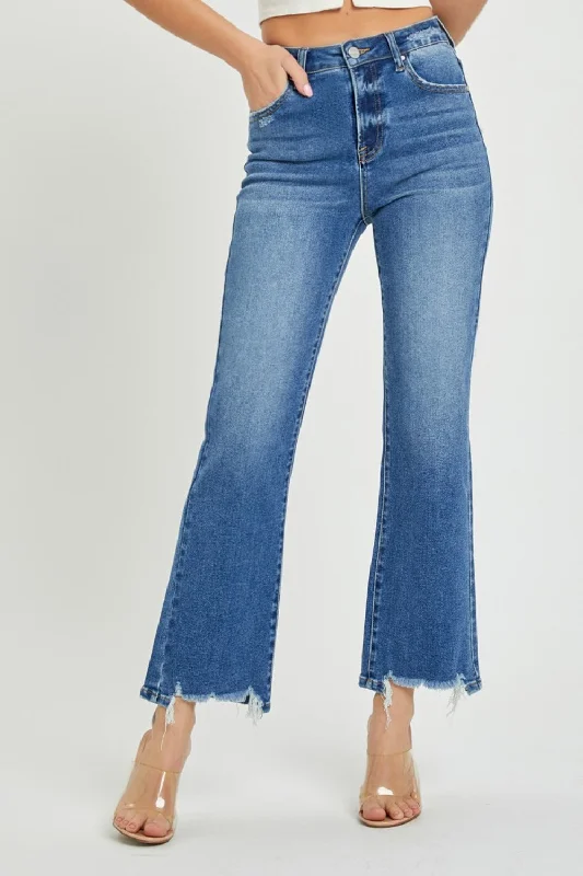 RISEN High Rise Straight Jeans Dapper Women's 1920S