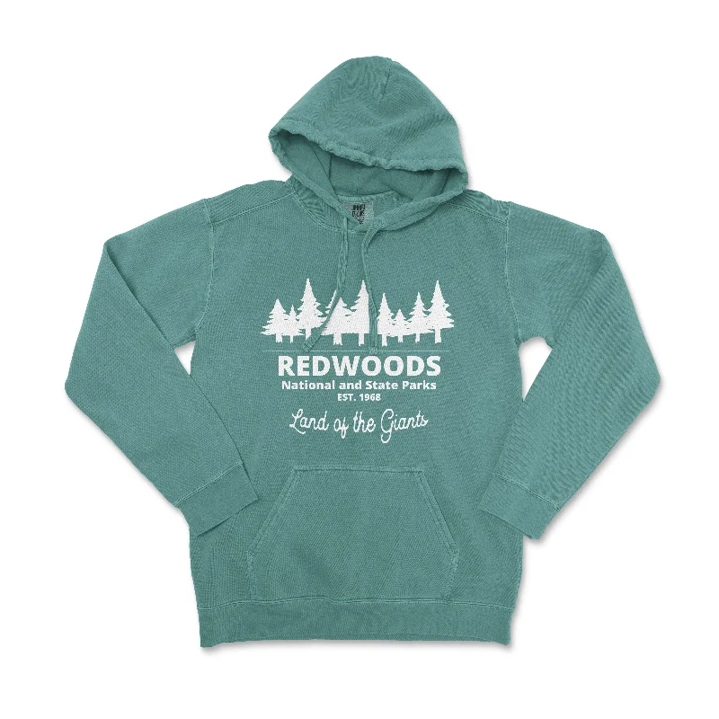 Redwood National Park Comfort Colors Hoodie Traditional Women's Wool