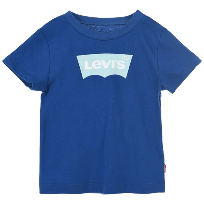Levi's Batwing T-shirt Blue Modern Women's 