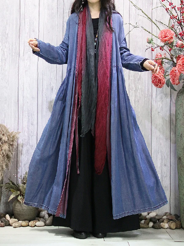 Women's Elegance Winter Loose Long Cardigan Dress Dynamic Women's Moto