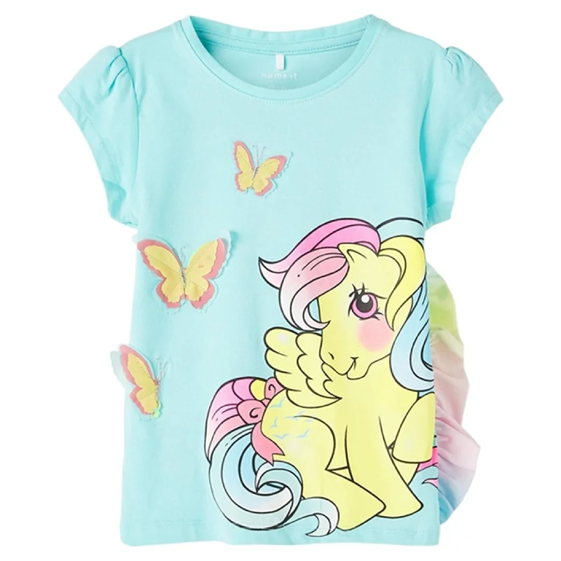 Name it Aqua Splash My Little Pony Malan T-Shirt Artistic Women's Avant - 