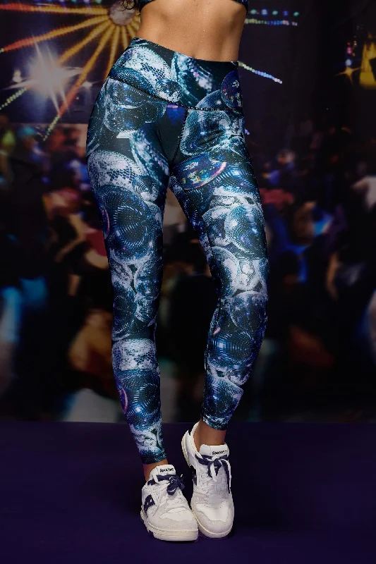 Hi-Shine Leggings in Disco Fever Sustainable Organic