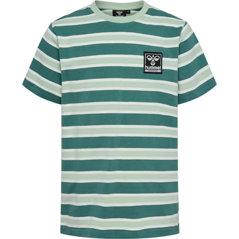 Hummel Silt Green Weston T-shirt S/S Sustainable Organic