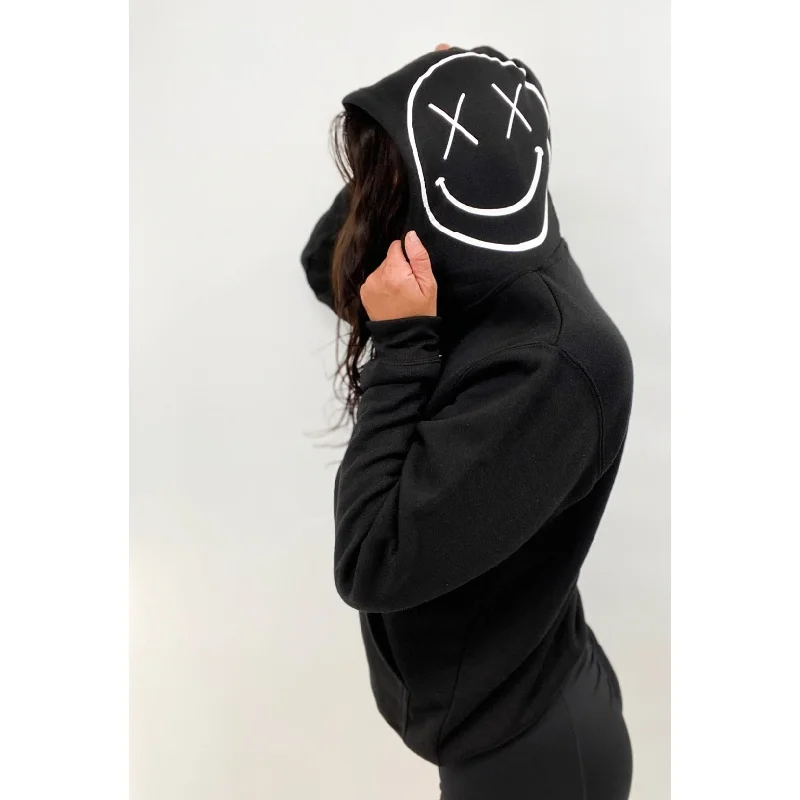 Salty Savage Unisex "OG Smile" Hoodie | Basic | Dead Head Edition Dynamic Women's Moto