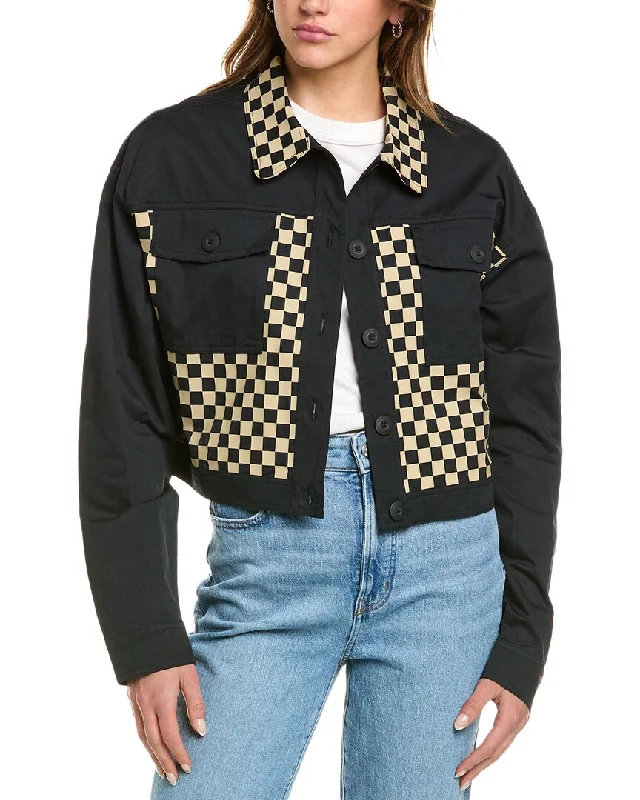 Beach Riot Desert Trucker Jacket Bold Women's Animal Print