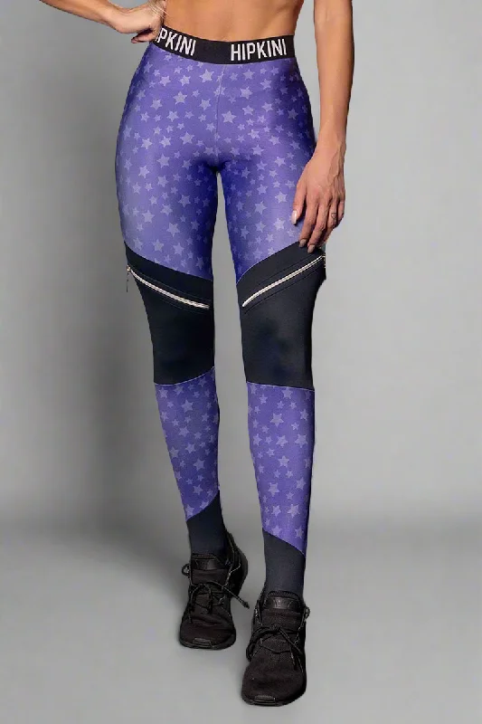 Hipkini Star Zip Legging Traditional Women's 