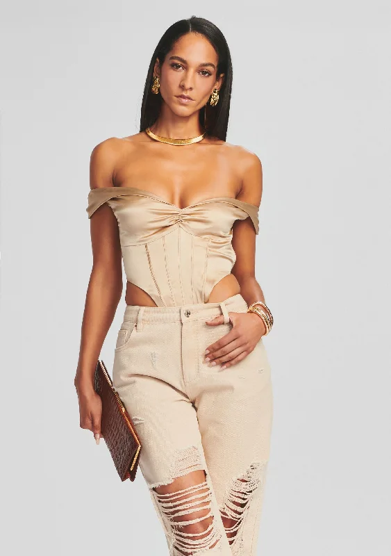 Rozik Silk Bodysuit Practical Women's Multi - 