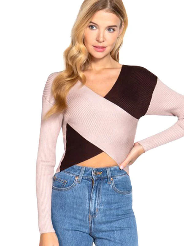 Active USA Colorblock Bandage Crossed Top Australian Beach