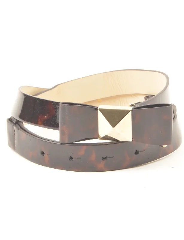 Dark Brown Fashion Belt - M Business