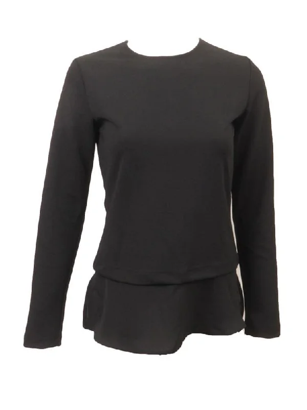 Vivid Split Hi-Lo Top British Gentlewoman Style