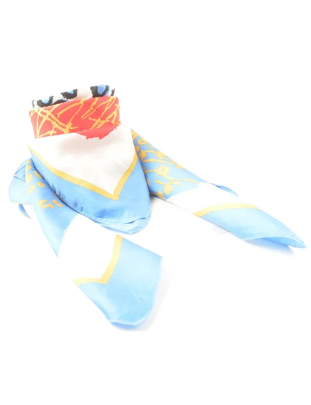 Multi-colour Head Scarf - M Sleek Women's Metallic