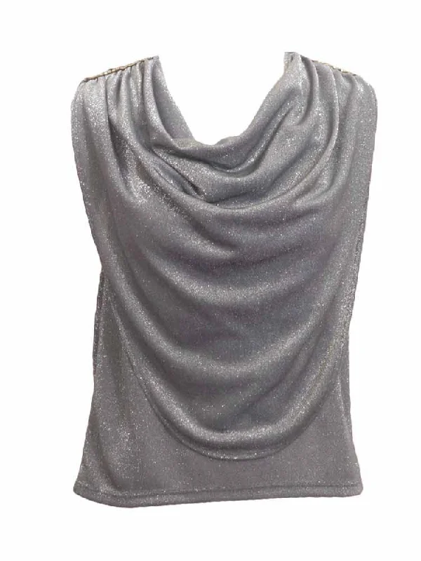 Sabra Metallic Sleeveless Top Athletic Women's 