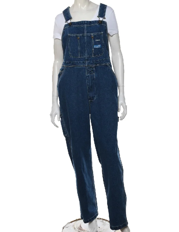 Medium Wash Dungarees - W38 L30 Vacation