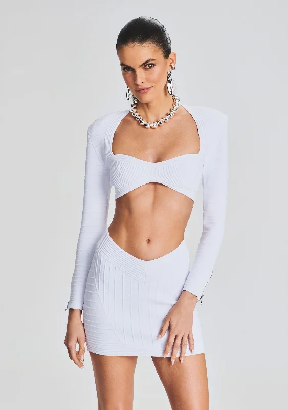 Jovanna Bandage Knit Top Relaxed Women's Beachy