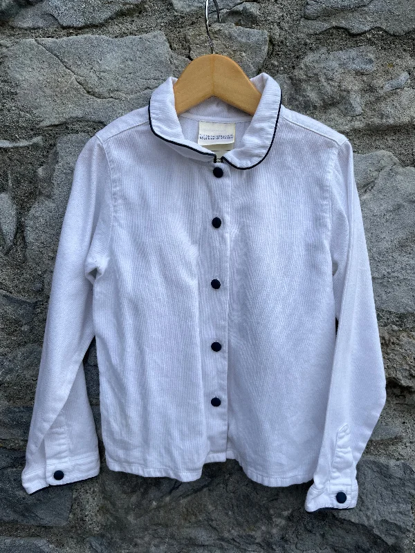 80s white blouse  5y (110cm) European