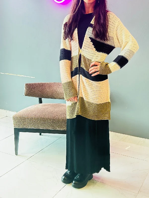 Aldo Martins Patterned Crochet Cardigan Confident Women's High - fashion