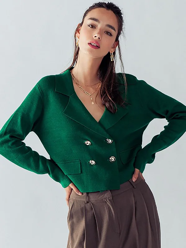 Trend Notes Bella Cropped Blazer Sophisticated Women's 