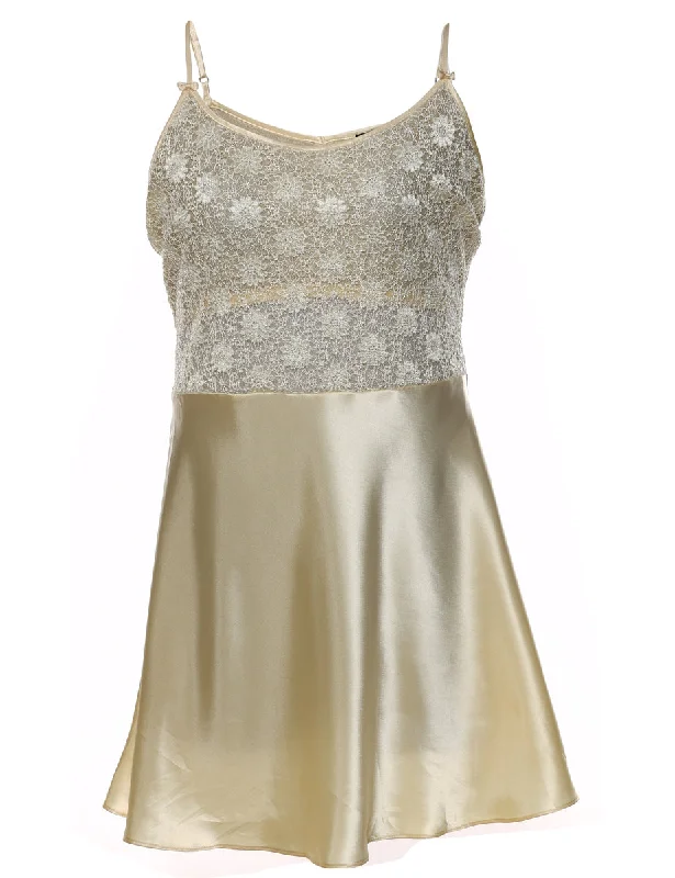 Pale Yellow Slip - M Cozy Women's Winter